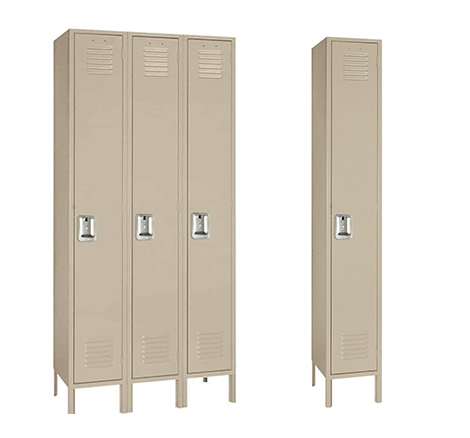 SINGLE TIER METAL LOCKER 